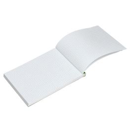 Bloc Notas Liderpapel Cuadro 4 mm A5 80 Hojas 60 gr-M2 Perforado Sin Tapa 6 unidades