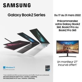 Portátil SAMSUNG Galaxy Book2 Pro | Pantalla Super Amoled de 13,3" - Windows 11 - Intel Core i7-1260P - 16 GB de RAM - SSD de 512 GB - AZERTY Portátil SAMSUNG Galaxy Book2 Pro | Pantalla Super Amoled de 13,3" - Windows 11 - Intel Core i7-1260P - 16 GB de RAM - SSD de 512 GB - AZERTY
