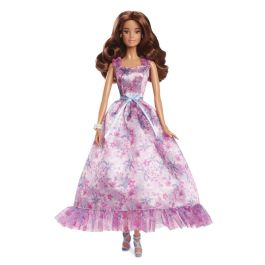 Barbie HRM54 Muñeca Deseos de Cumpleaños 2024 Morena Vestido Rosa Lila Estampado Floral Falda Tul Bordado +6 Años Barbie HRM54 Muñeca Deseos de Cumpleaños 2024 Morena Vestido Rosa Lila Estampado Floral Falda Tul Bordado +6 Años