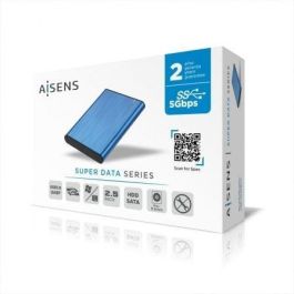 Aisens Caja Externa 2.5" Ase-2525Blu USB 3.0-USB3.1 GEN1 Azul para Discos Duros SATA hasta 9.5mm Aisens Caja Externa 2.5" Ase-2525Blu USB 3.0-USB3.1 GEN1 Azul para Discos Duros SATA hasta 9.5mm