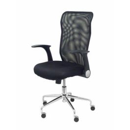 Silla Piqueras Y Crespo Minaya Brazos Retractiles Mecanismo Basculante Ergonomica Respaldo Malla Transpirable Negra Y Asiento Tapizado En Tejido 3D Negra Precio: 186.49999951. SKU: S5702345