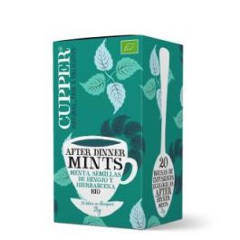 CUPPER Infusión After Dinner Mint de Menta, Hierbabuena, Hinojo y Jengibre Bio - 20 Bolsitas para Después de Cenar Precio: 3.8900004. SKU: B1JXBE9ENT