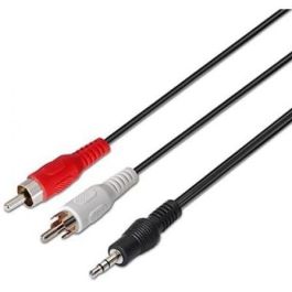 Cable Jack NANOCABLE 10.24.0310 10 m Macho RCA x 2 Cable Jack NANOCABLE 10.24.0310 10 m Macho RCA x 2