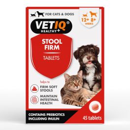 VetIQ Stool Firm - Suplemento para Perros con Heces Blandas, Ayuda a la Firmeza Intestinal con Pectina, Calabaza y Prebióticos VetIQ Stool Firm - Suplemento para Perros con Heces Blandas, Ayuda a la Firmeza Intestinal con Pectina, Calabaza y Prebióticos Precio: 6.5000001. SKU: B16RXGH3Y5