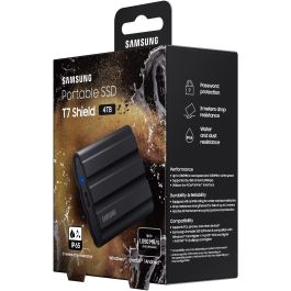 Samsung T7 Shield 4TB SSD Portátil USB 3.2 Gen2 Negro