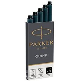 Parker Recambio Cartucho De Tinta Largo Quink Mini Negro -5U- Precio: 2.95000057. SKU: B1537DN9PB