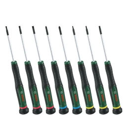Bosch Juego de destornilladores de 8 piezas (PH/TX/HEX/ranuradas)