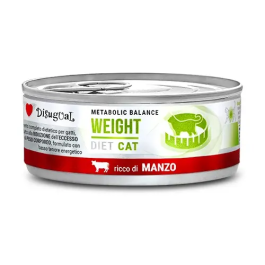 Disugual Diet Cat Weight Ternera Comida Húmeda para Gatos Control de Peso, 12 Latas x 85 gr Precio: 16.5. SKU: B1BCW9GJ7D