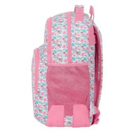 Mochila Safta Doble Con Cantoneras Adaptable A Carro Reciclado Moos Floresistente 420x320x150 mm Mochila Safta Doble Con Cantoneras Adaptable A Carro Reciclado Moos Floresistente 420x320x150 mm