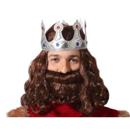 Corona Plateada Blanda para Disfraces Infantiles de Rey o Personaje Real Precio: 1.49999949. SKU: S1131278