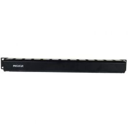 PHASAK Panel frontal guia cables 19" 1U con cepillo PHASAK negro PHASAK Panel frontal guia cables 19" 1U con cepillo PHASAK negro