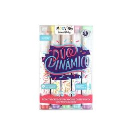 Marcador Fluor Mooving Duo Doble Punta Estuche De 5 Precio: 6.50000021. SKU: B19GDGDTPA