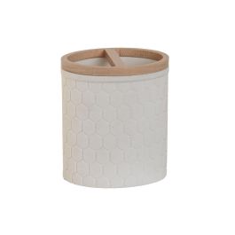 Vaso DKD Home Decor Blanco Natural 7 x 11 x 9.5 cm Precio: 6.655. SKU: B1FYJ7A72A