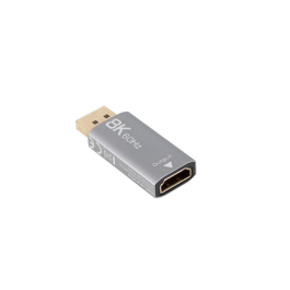 Lanberg Adaptador Displayport Macho a HDMI Hembra 8K 7680x4320p HDMI 2.1