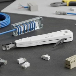 Phasak TD 6415 Alicate Impactadora de Inserción LSA+ KRONE para Regletas IDC, Paneles y Tomas - Compatible con Cable Cat 5e/6/6A UTP/FTP, 23-26 AWG