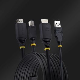 Cable adaptador Startech HU1226-KVM-CABLE Negro 1,8 m Cable adaptador Startech HU1226-KVM-CABLE Negro 1,8 m