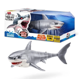 Zuru Robo Alive Shark Attack Tiburón Blanco Juguete Interactivo con Movimientos Realistas y Ojos Brillantes 1721839408360 Precio: 35.95000024. SKU: B1JJDH4KEH