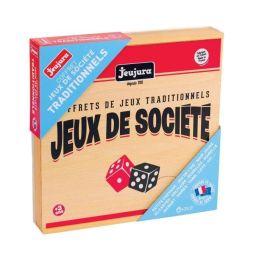 JEUJURA Caja de juegos de mesa tradicional - Caja de madera