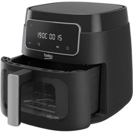 Freidora de aire caliente multifunción - BEKO - FRL3374B - 1900 W - 7,6 L para 2 kg de patatas fritas - Pantalla táctil LCD - Negra Freidora de aire caliente multifunción - BEKO - FRL3374B - 1900 W - 7,6 L para 2 kg de patatas fritas - Pantalla táctil LCD - Negra