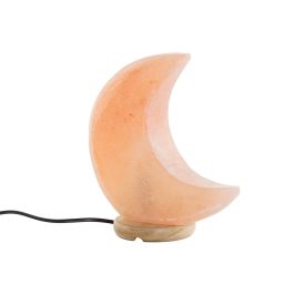 Lámpara de mesa DKD Home Decor Rosa Sal Acacia 15 W 220 V 20 x 10 x 23 cm