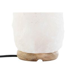 Lámpara de mesa DKD Home Decor Blanco Sal Acacia 15 W 220 V 12 x 9 x 20 cm
