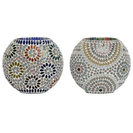Lampara Sobremesa Indio DKD Home Decor Multicolor 10 x 19 x 21 cm (2 Unidades)