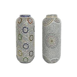 Lampara Sobremesa Indio DKD Home Decor Multicolor Blanco 17 x 44 x 17 cm (2 Unidades)