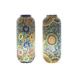 Lampara Sobremesa Indio DKD Home Decor Multicolor Blanco 17 x 44 x 17 cm (2 Unidades) Precio: 193.79000025. SKU: B1F7G3C6DR