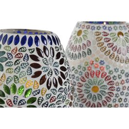 Lampara Sobremesa Indio DKD Home Decor Multicolor 14 x 19 x 14 cm (2 Unidades)