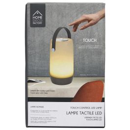 Lámpara Led Táctil Gris Home Deco Factory