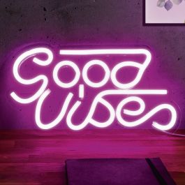 Deco Neón Led Usb "Good Vibes" Home Deco Factory