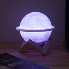 Lámpara Táctil Led Saturno Home Deco Factory