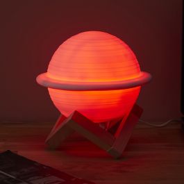 Lámpara Táctil Led Saturno Home Deco Factory