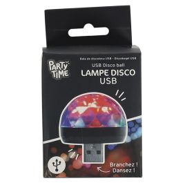 Bola Disco Usb Party Time diámetro 4 cm 