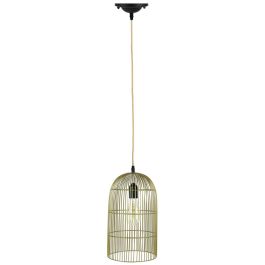 Lámpara Colgante Jaula Champán Home Deco Light Precio: 30.50000052. SKU: B19SYHMR3R