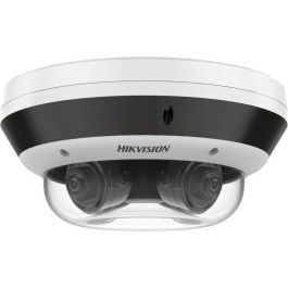 Hikvision Cámara IP multisensor 5M 360º 4 sensores 2.8-8mm IR30 WDR IK10 IP67. Audio, alarma