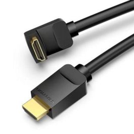 Vention AAQBF Cable HDMI 2.0 4K@60Hz Acodado 270° HDMI Macho - Macho 1m Negro con Conectores Chapados en Oro y Nylon Trenzado Vention AAQBF Cable HDMI 2.0 4K@60Hz Acodado 270° HDMI Macho - Macho 1m Negro con Conectores Chapados en Oro y Nylon Trenzado