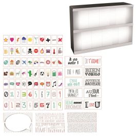 Deco Luminoso Con Mensaje Dina5 Home Deco Light