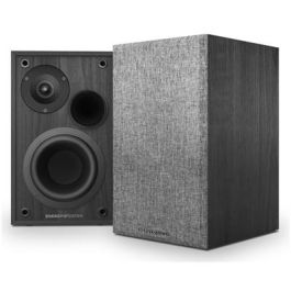 Energy Sistem Altavoces Studio Monitor 2 - Juego 2 Altavoces Activos de Estantería 50W RMS, Bluetooth 5.0, DSP, Doble Entrada RCA, Carcasa MDF