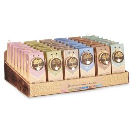 Acorde 30 Conos de Incienso con Soporte de Madera, Surtido 6 Aromas y 6 Colores - 6x16x3 cm (48 Unidades) Acorde 30 Conos de Incienso con Soporte de Madera, Surtido 6 Aromas y 6 Colores - 6x16x3 cm (48 Unidades)