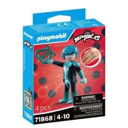 Playmobil 71868 Miraculous Viperion Figura de Acción Luka Couffiane con Arpa y Escudo Playmobil 71868 Miraculous Viperion Figura de Acción Luka Couffiane con Arpa y Escudo