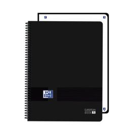 Oxford Cuaderno Espiral Europeanbook 1 Live&Go DIN A4+ 80 Hojas Cuadro 5mm Tapa Plástico Negro Precio: 5.50000055. SKU: B18GBE6GEA