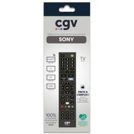 CGV Mando a distancia de repuesto CGV3322103009306 para televisores Sony - Sin programación - Listo para usar