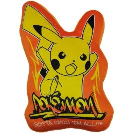 Pokemon AAAZR66413 Cojín Velboa 3D Premium Pikachu - 40 cm