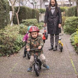 Ociotrends Bicicleta sin Pedales Tech Balance Negro 10 Pulgadas