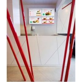 SMS PW010001 Soporte Pared Multi Display, Max 100 kg, 37" - 65", VESA 200x100 a 800x400, Negro/Aluminio