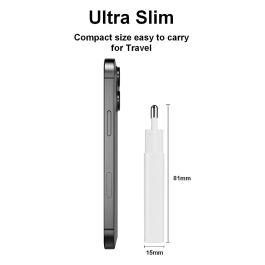 Equip Cargador USB-C GaN Slim 20W, 1 Puerto, Carga Rápida Power Delivery 3.0 y Quick Charge 3.0, Blanco, Ref. 245521