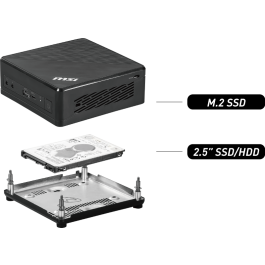 Msi Adaptador HDD para Mini Ordenador Cubi N 8GL MS-B17111 Negro Precio: 6.59000001. SKU: B1KFY3SH54