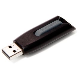 Verbatim V3 Store N Go Pendrive 256GB USB 3.2 Retráctil Negro Super Speed