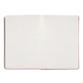 Antartik Cuaderno A5 Tapa Dura Hojas Puntos Rosa Pastel 100 Hojas 80gr FSC